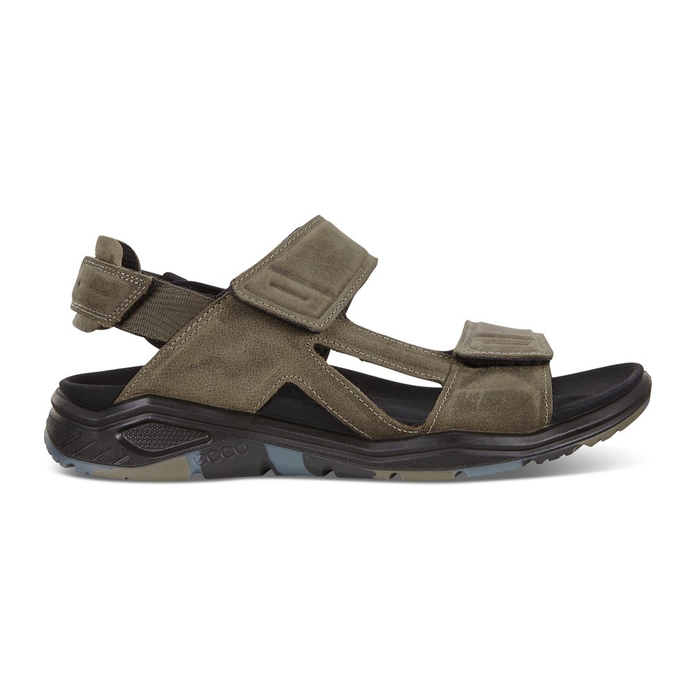 ECCO Mens Sandals Dark Grey - X-Trinsic Flat - XLO-649538